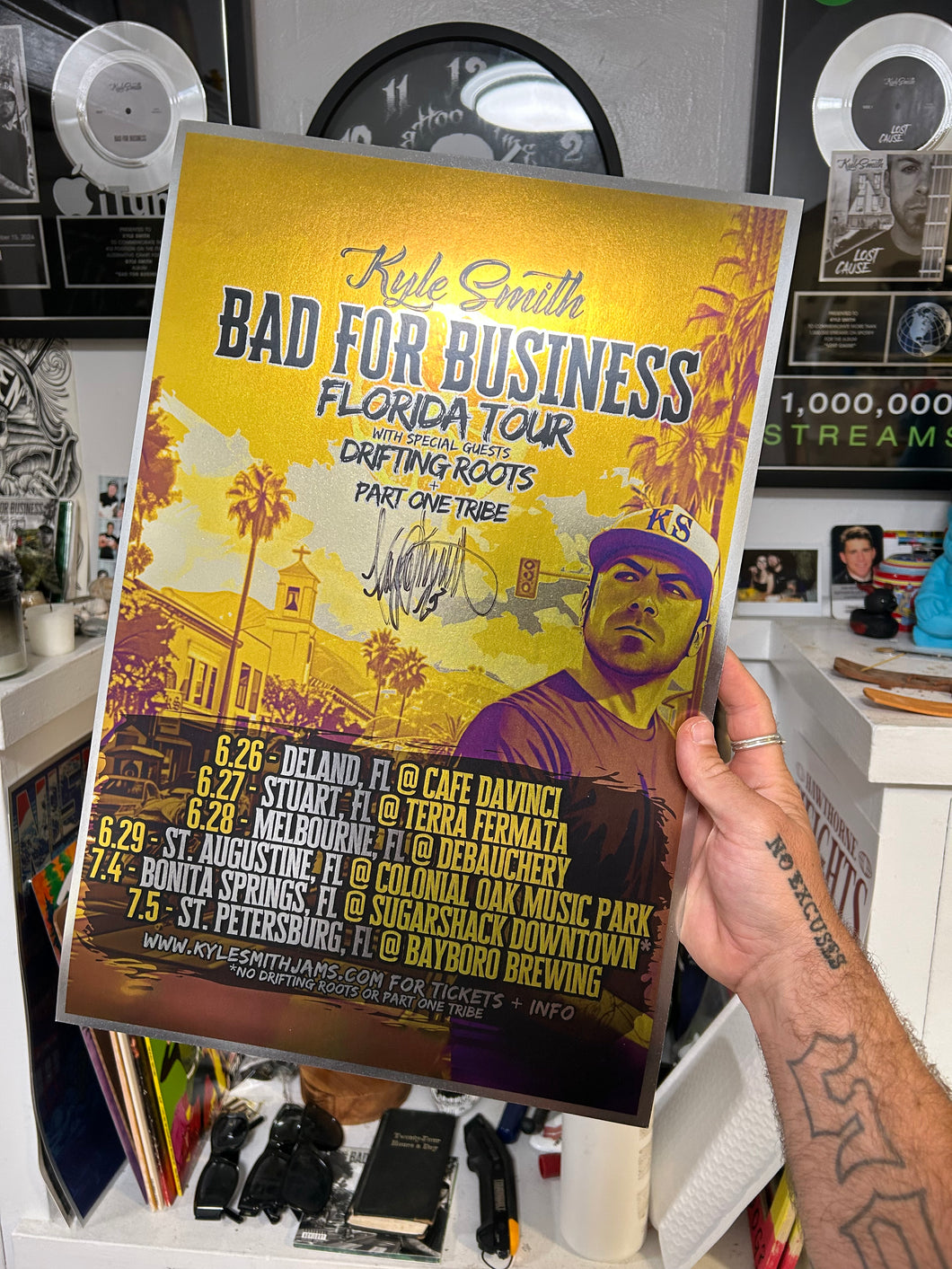 Signed Florida Tour Foil